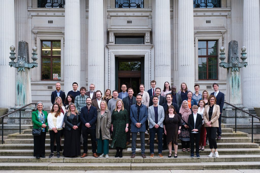 The 2023 cohort at The Glamorgan Buildings, Cardiff University